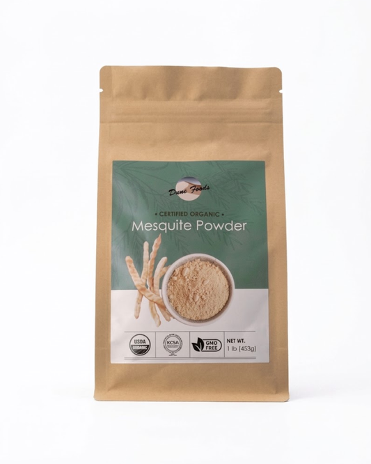 Baked Mesquite Powder (Low -GI Superfood Powder)